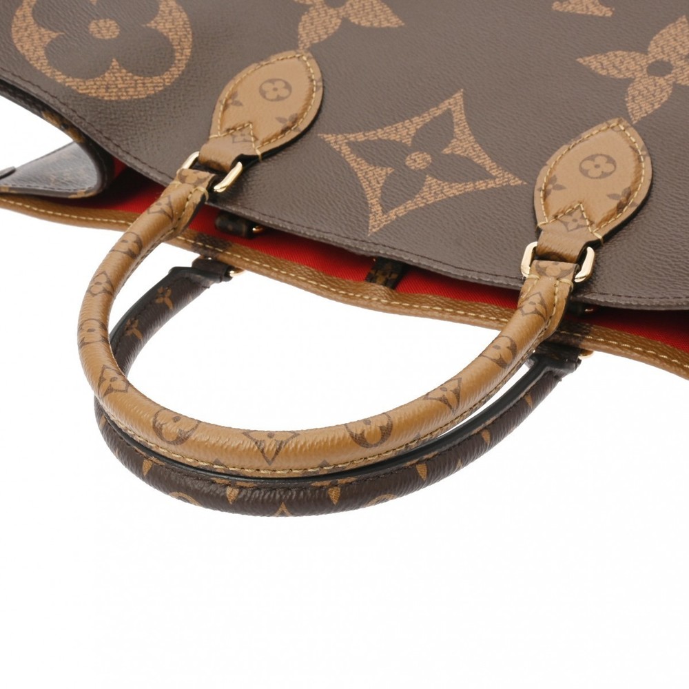 Louis Vuitton Go GM Giant Brown Handbag Monogram On Tote the - Picture 3 of 11